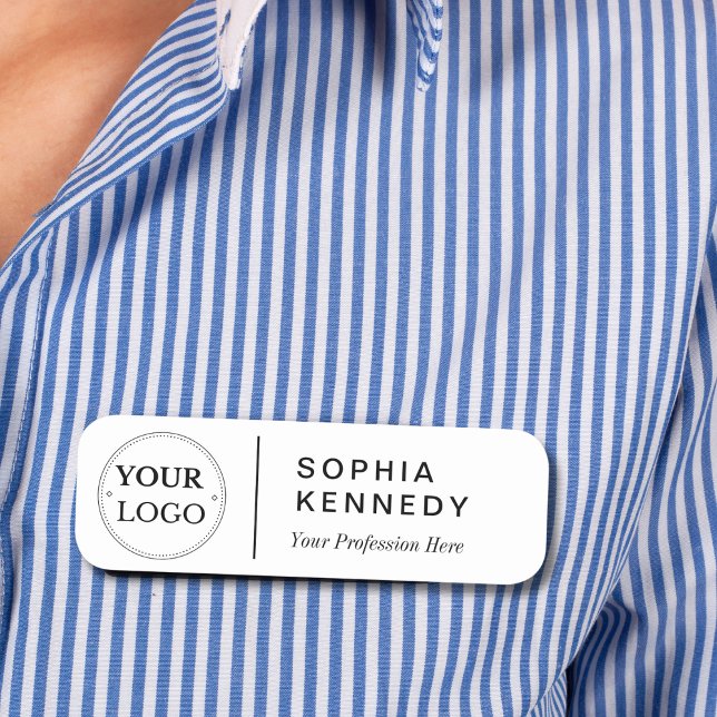 Modern Namn, Logotyp och titel Namnbricka (Skapare uppladdad)