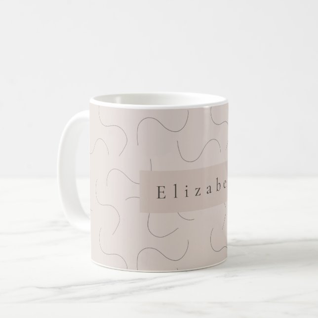 Modern Namn Mugg  (Framsida vänster)