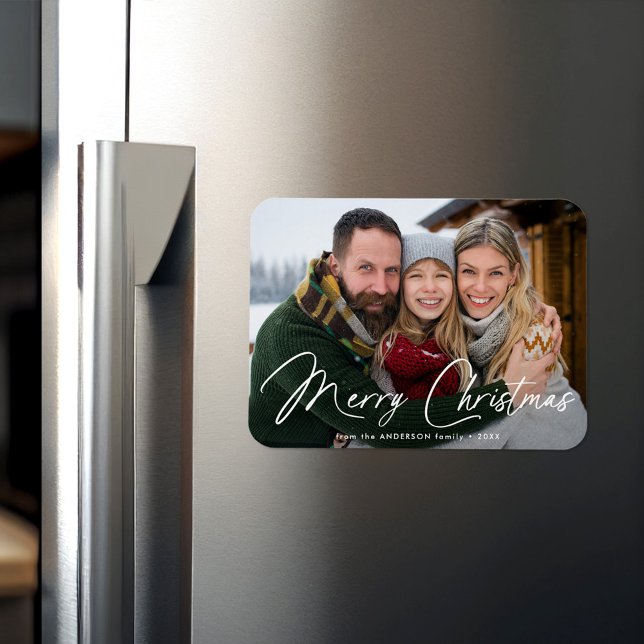 Modern Namnteckning skriptfoto Magnet (Skapare uppladdad)