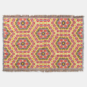 Modern Native American 10 Throw Blanket Mysfilt
