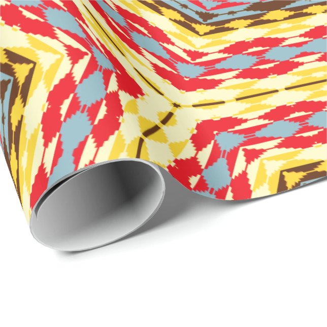 Modern Native American 10 Wrapping Papper Presentpapper (Rullad Hörn)