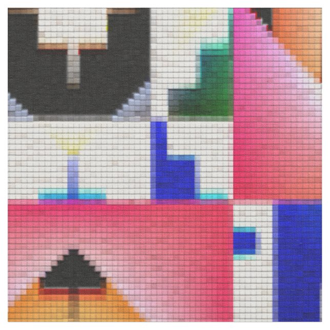 Modern Native American 11 Anpassningsbar Fabric Tyg (Närbild)