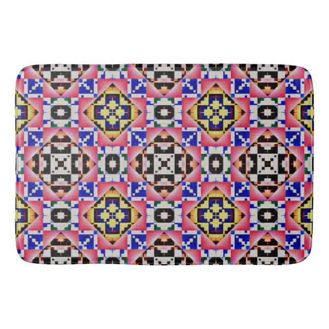 Modern Native American 11 Bath Mat Badrumsmatta (Framsidan)