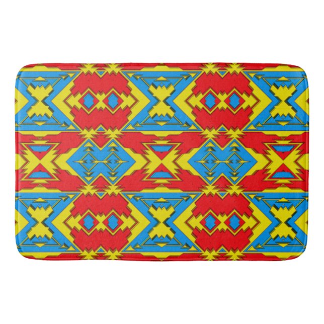 Modern Native American 12 Bath Mat Badrumsmatta (Framsidan)