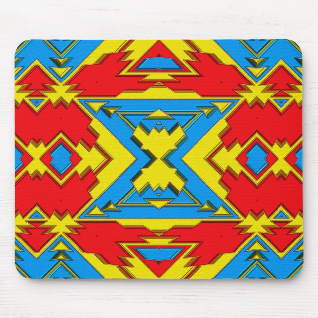 Modern Native American 12 Mousepads Musmatta (Framsidan)
