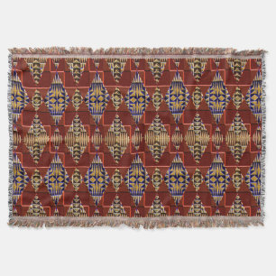Modern Native American 16 Throw Blanket Filt