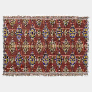 Modern Native American 16 Throw Blanket Filt