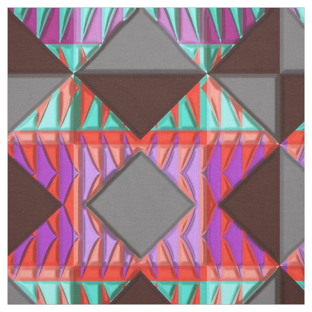 Modern Native American 17 Anpassningsbar Fabric Tyg (Provkarta)
