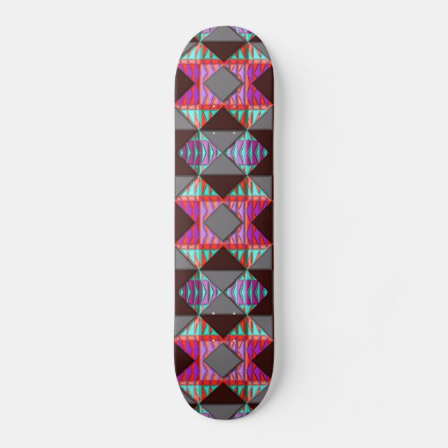 Modern Native American 17 Skateboard Bräda 19,5 Cm (Framsida)