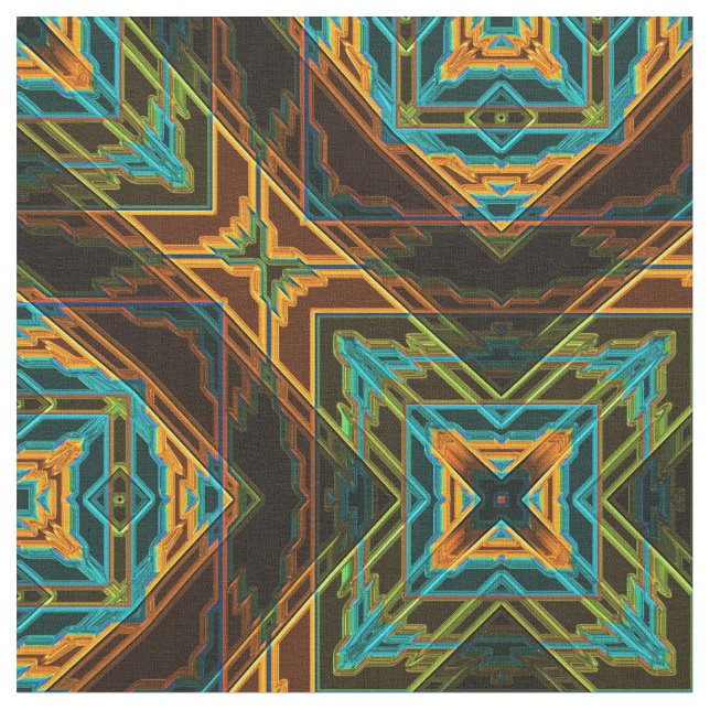 Modern Native American 19 Anpassningsbar Fabric Tyg (Närbild)