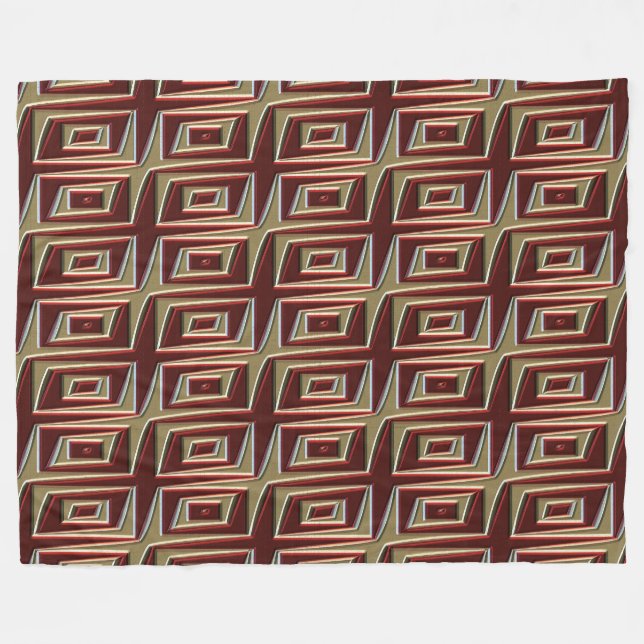 Modern Native American 21 Fleecefilt (Framsidan (Horisontell))