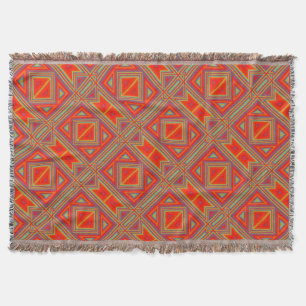Modern Native American 22 Throw Blanket Mysfilt