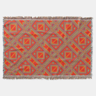 Modern Native American 22 Throw Blanket Mysfilt