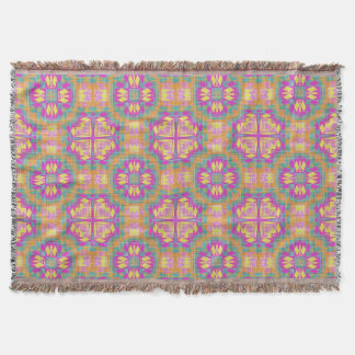 Modern Native American 23 Throw Blanket Mysfilt