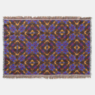 Modern Native American 24 Throw Blanket Mysfilt