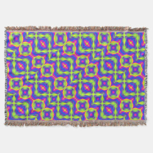 Modern Native American 25 Throw Blanket Mysfilt