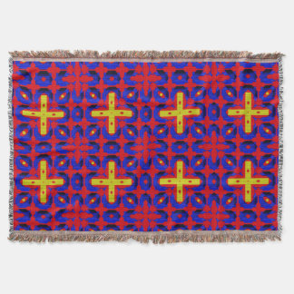 Modern Native American 30 Throw Blanket Mysfilt