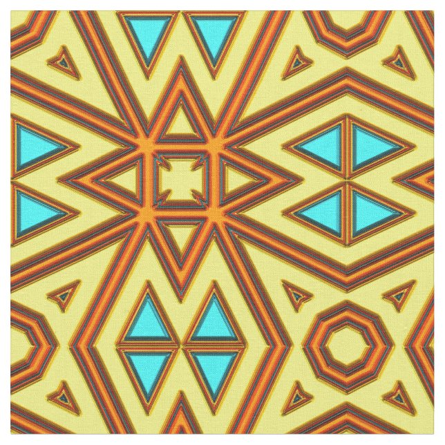 Modern Native American 31 Anpassningsbar Fabric Tyg (Närbild)