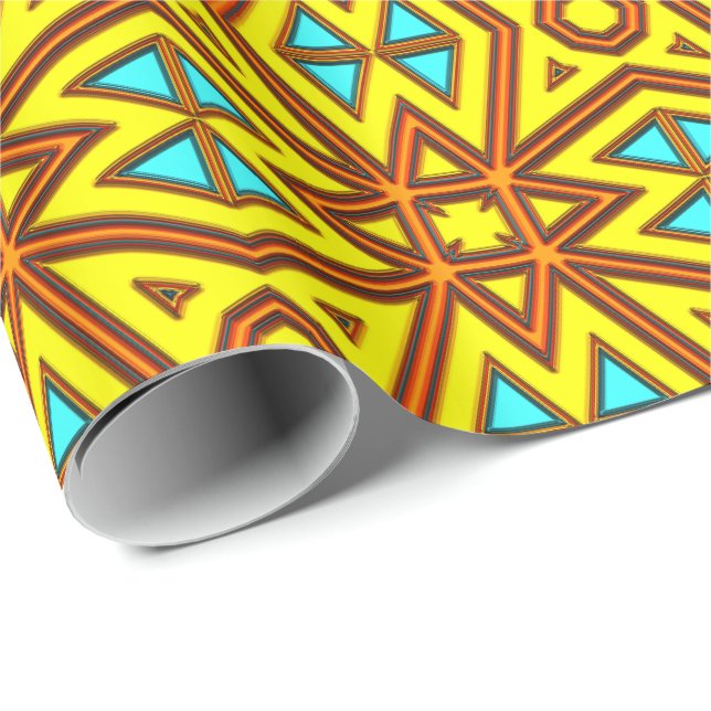 Modern Native American 31 Wrapping Papper Presentpapper (Rullad Hörn)