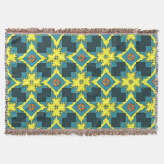 Modern Native American 32 Throw Blanket Mysfilt