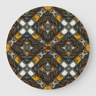 Modern Native American 3 Clock Stor Klocka