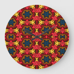 Modern Native American 4 Clock Stor Klocka