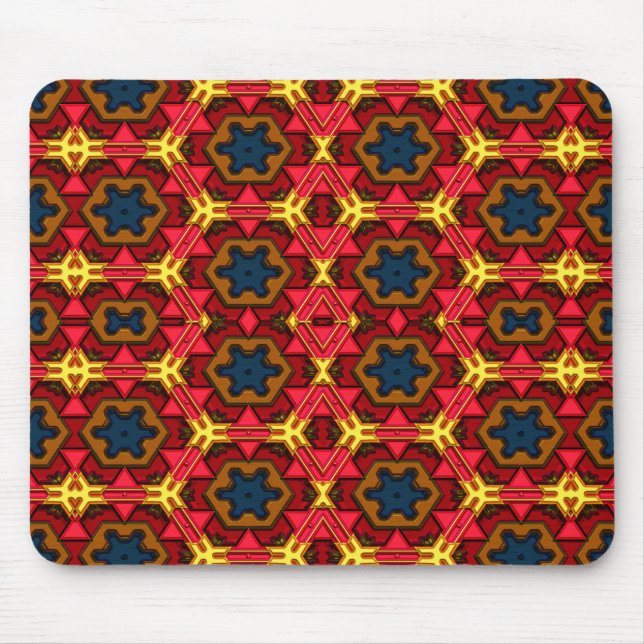 Modern Native American 4 Mousepads Musmatta (Framsidan)
