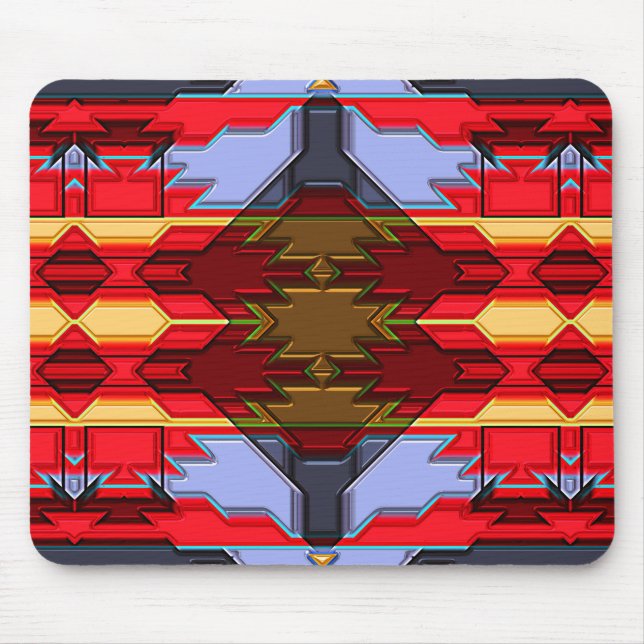 Modern Native American 5 Mousepads Musmatta (Framsidan)