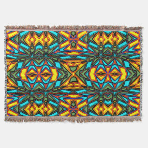 Modern Native American 7 ThThrid Blanket Mysfilt