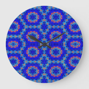 Modern Native American 9 Clock Stor Klocka