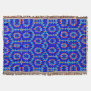 Modern Native American 9 Throw Blanket Mysfilt