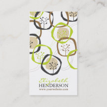 Modern natur i vår och sommarorganisk Träd Ringar