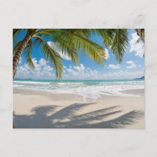 Modern Natur Strand Landskaps vykort