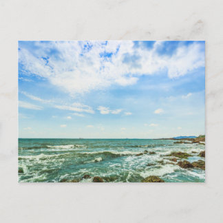 Modern Natur Strand Landskaps vykort