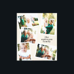 Modern naturlig hemdekoder för flera fotofamiljer canvastryck<br><div class="desc">Modern,  minimal hemdekoration för flera fotofamiljer. Modern naturbeige färg kan ändras.</div>