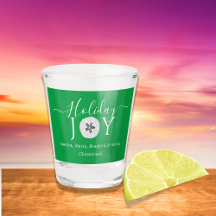 Modern Nautical Grönt, Grått, White Helgdag Joy Sh