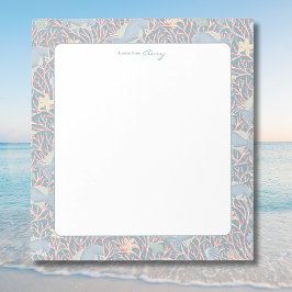 Modern Nautilusformad Personlig Notisblock Anteckningsblock