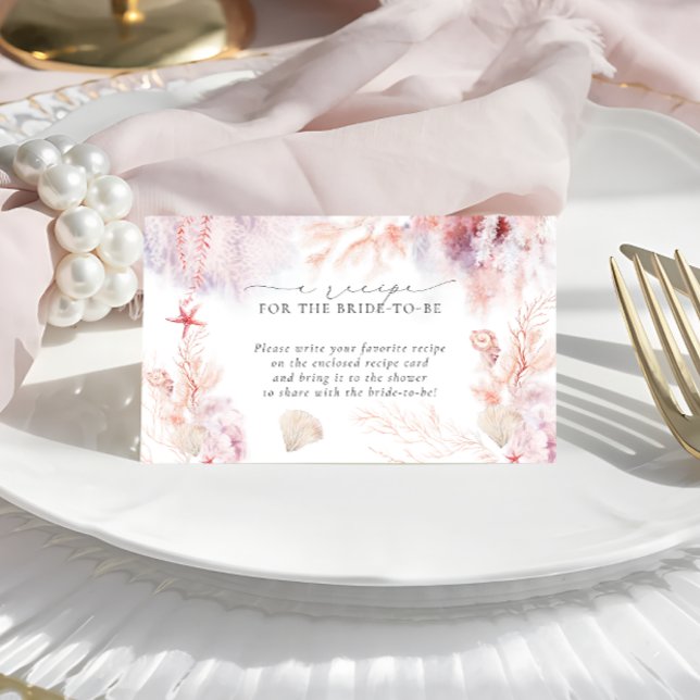 Modern nautisk bröllopsfest recept önskas tilläggskort (Skapare uppladdad)