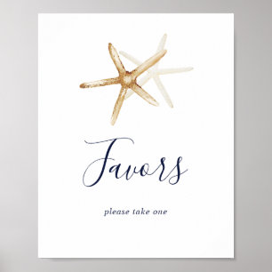 Modern nautisk   Undertecknande av favoriter i Sta Poster