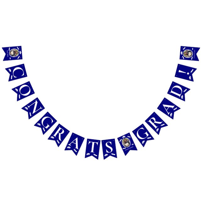 Modern Navy Blue 3 Photos, Studentmössa, diplomat Vimplar (Alla)