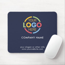 Modern Navy Blue Promotional Company Business Logo Musmatta