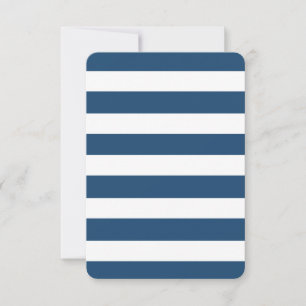 Modern Navy Blue White Rand Mönster