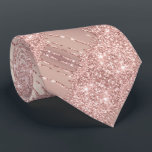 Modern Neck Tie Ro Guld  Glitter-drivrutiner Slips<br><div class="desc">Slipsar med Ro Guld Glitter Drips Chic Rosa Modern - Lägg till din unika text / Gnistra - Gör din Namnen titel / Ge - Ändra storlek och flytta eller ta bort och lägg till text / Speciellare med anpassning inslag. Utformning efter MIGNED. Se mina andra projekt. Du kan också...</div>
