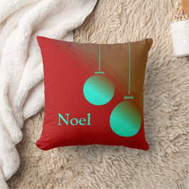 Modern Neo Mint Noel-Helgdag Kudde