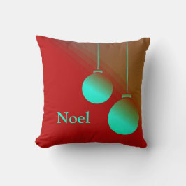 Modern Neo Mint Noel-Helgdag Kudde