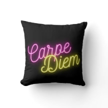 Modern Neon Carpe Diem Ord Art