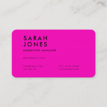 Modern Neon Rosa Färg