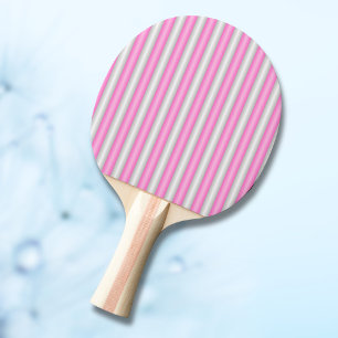 Modern Neon Rosa Rand med 3D-effekt Pingisracket
