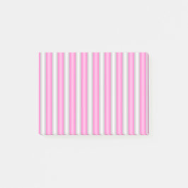 Modern Neon Rosa Rand med 3D-effekt Post-it Block