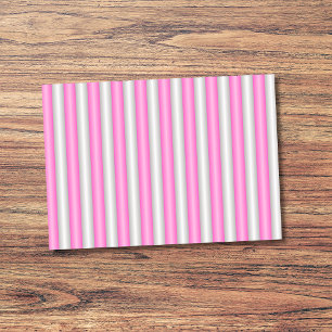 Modern Neon Rosa Rand med 3D-effekt Post-it Block